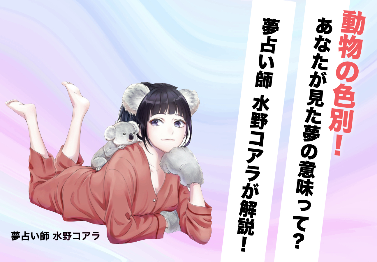 夢占い 動物の夢の意味 状況別にスピリチュアル的な暗示を診断 Smartlog