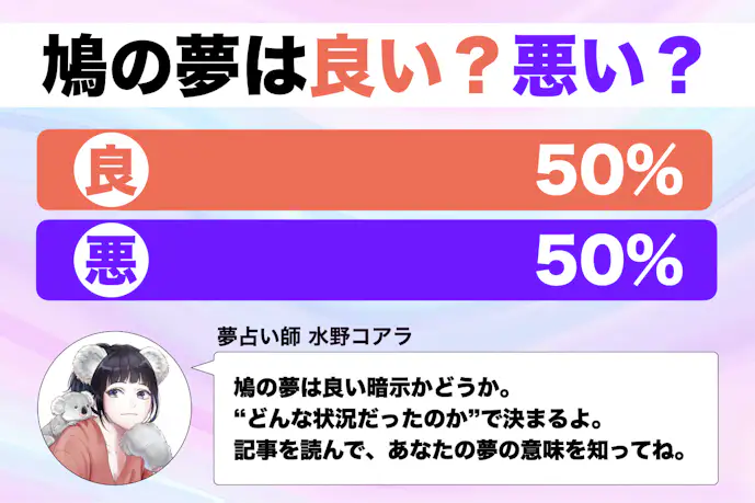 【夢占い】鳩の夢の意味｜スピリチュアル的な暗示を診断！