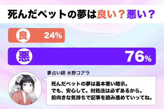【夢占い】死んだペットの夢の意味|スピリチュアル的な暗示を診断!
