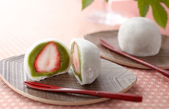 ホワイトデーのお返しにおすすめの和菓子はいちご抹茶だいふく