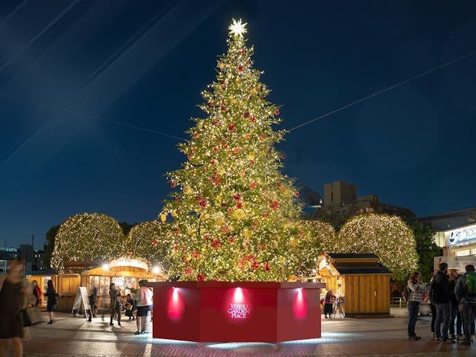 クリスマスデートにおすすめスポットは恵比寿ガーデンプレイスのクリスマスツリー