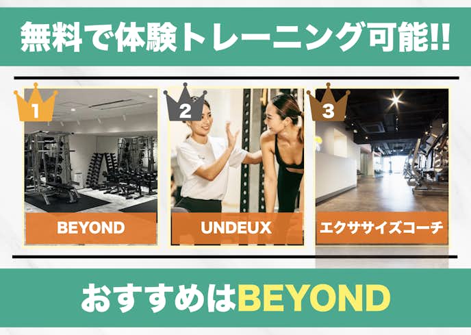 【無料体験】体験トレーニングが無料の渋谷のパーソナルジム3選
