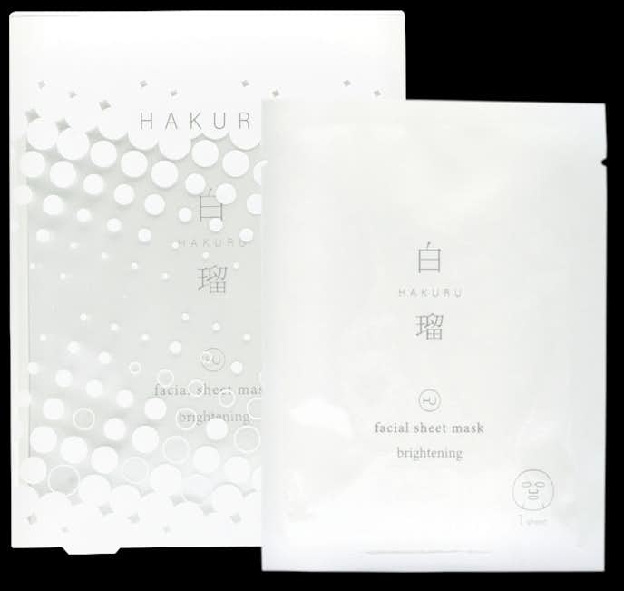 女性へのプレゼントにおすすめのフェイスパックは白瑠(HAKURU)のフェイシャルシートマスク