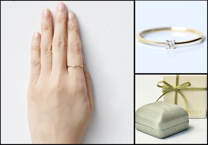 40代女性におすすめの指輪はsowi(ソーイ)のファンシーカット スクエアダイヤモンド リング.png