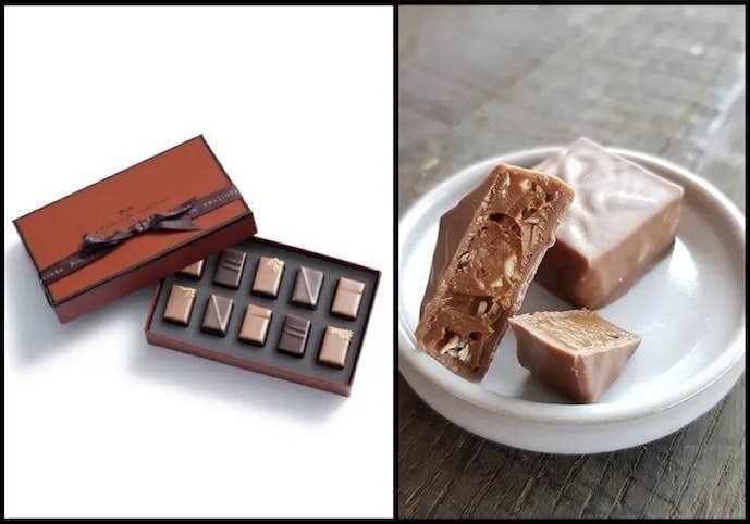 有名チョコレートブランドおすすめにラ・メゾン・デュ・ショコラのプラリネ