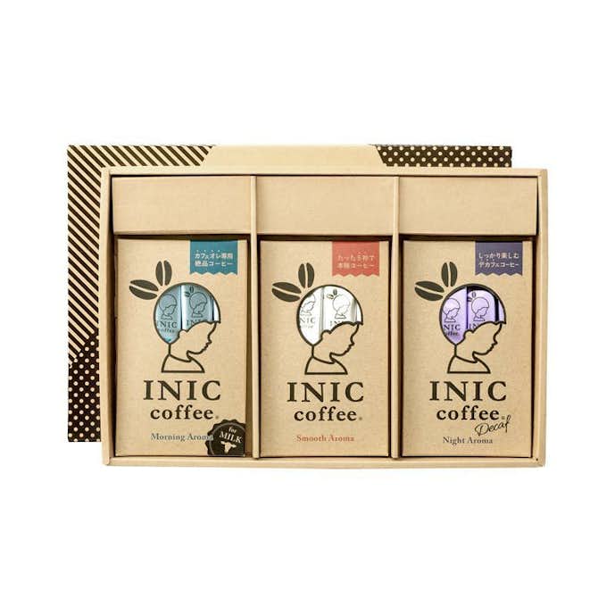 インスタントのおすすめ1. INIC coffee 人気の3種類コーヒーギフトセット