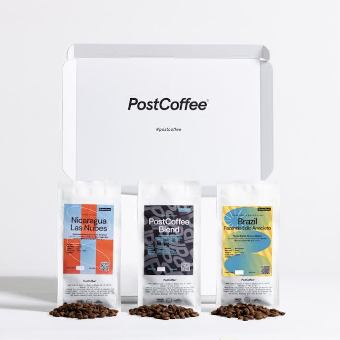 おすすめのコーヒーはPostCoffeeの中煎りコーヒーおすすめ3種セット
