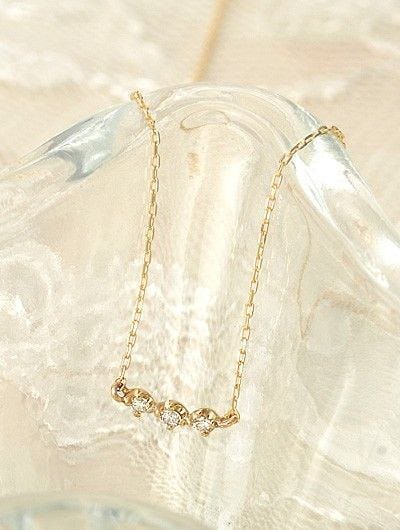 おすすめのネックレス:イエローゴールドネックレス