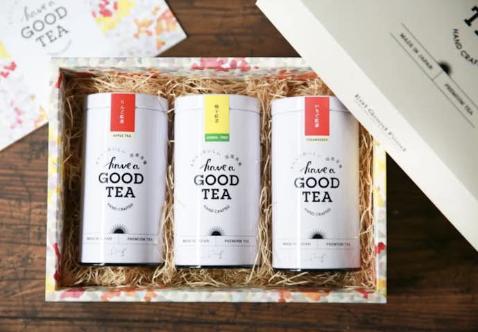 おすすめの紅茶はhave a GOOD TEA 国産紅茶　フレーバーティー3缶セット