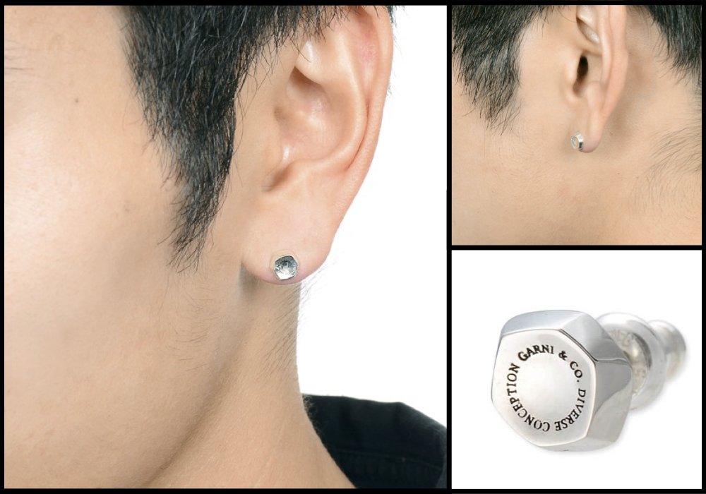 ガルニ 出会っ GARNI ピアス 片耳用 メンズ レディース ユニセックス 