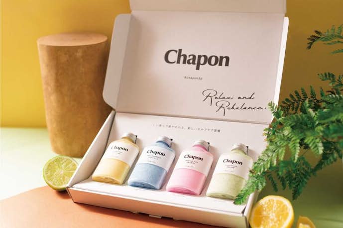高級な入浴剤ギフトのおすすめはChapon(チャポン)の4種のバスソルト