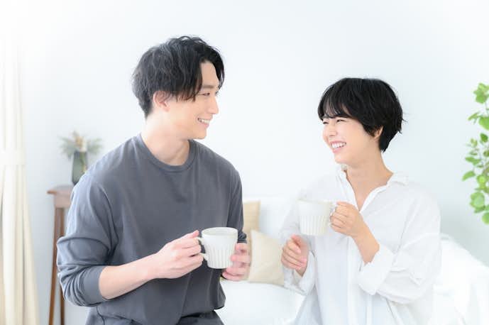 面白い彼女と楽しく、笑いの絶えない毎日を