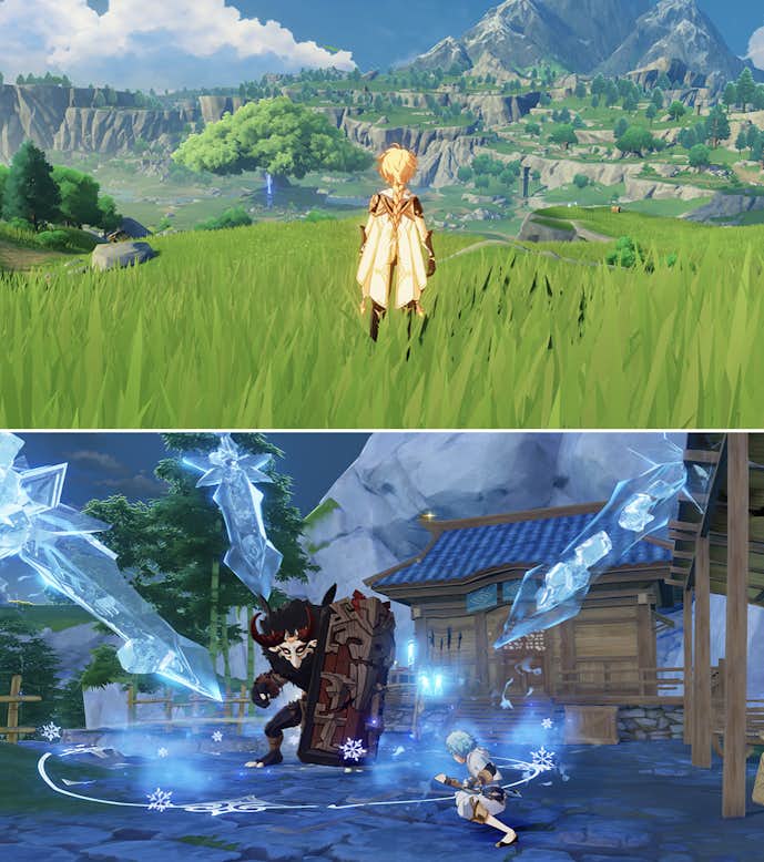 オープンワールドゲームアプリのおすすめは原神