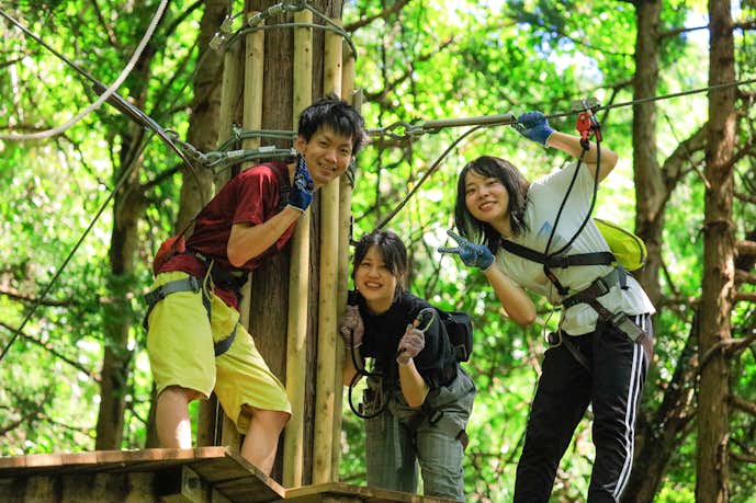 神奈川の人気デートスポットはフォレストアドベンチャー・箱根