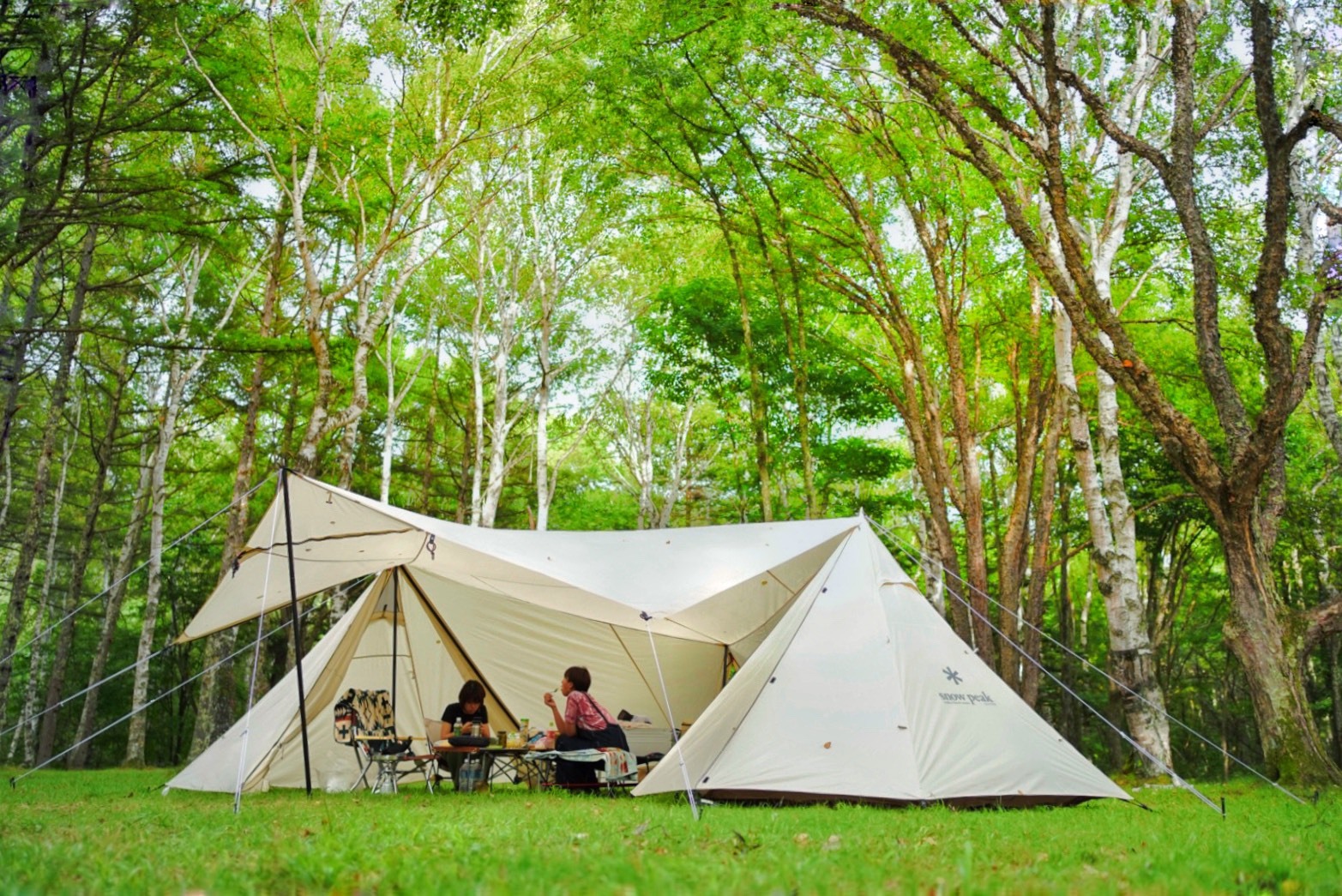 長野県のおすすめ観光スポットは姫木平ホワイトバーチキャンプフィールド