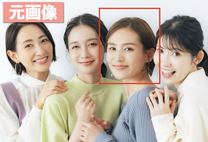 BeautyPlusで1人ずつ顔加工をするやり方
