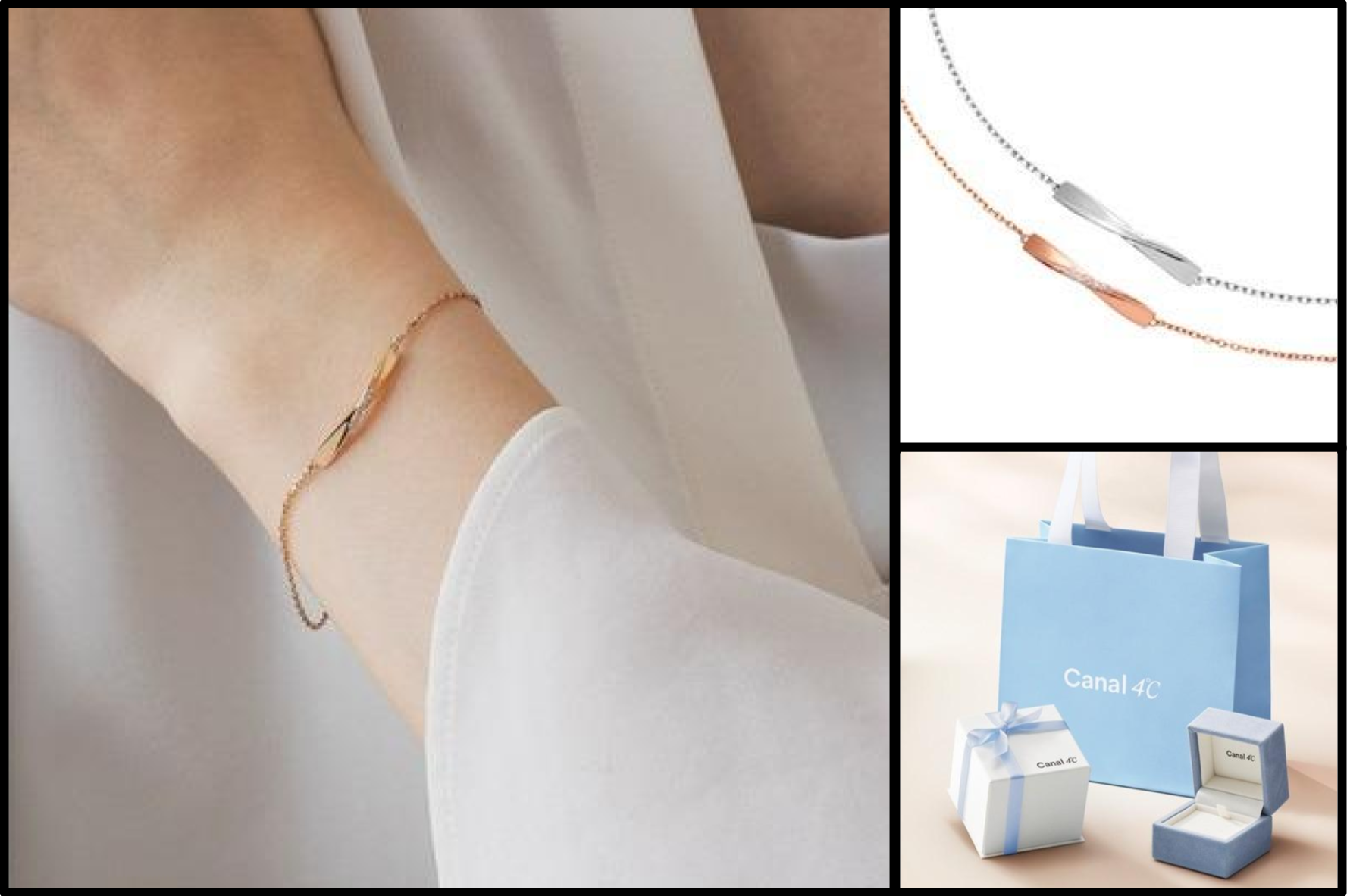 ペアブレスレットのクリスマスプレゼント集。可憐なペアアアクセサリー