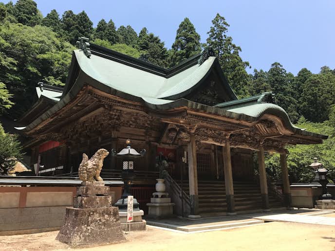 徳島県のおすすめ観光スポットはこんぴら奥の院 箸蔵寺