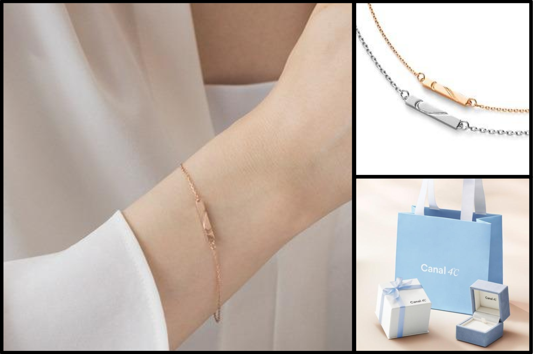 ペアブレスレットのクリスマスプレゼント集。可憐なペアアアクセサリー