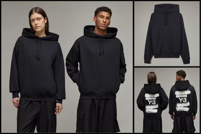 ペアルックにおすすめなパーカーはY-3 GRAPHIC HOODIE