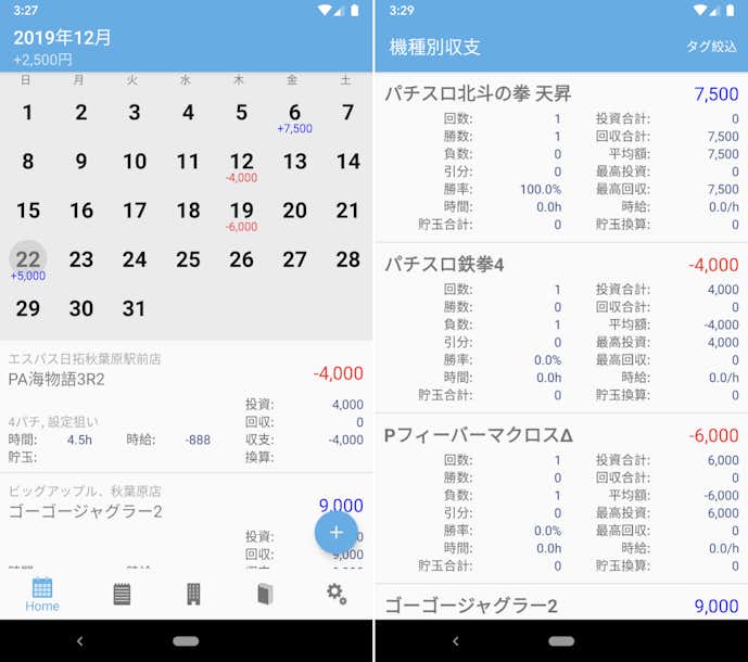 パチンコ/パチスロ収支管理アプリのおすすめはpShare