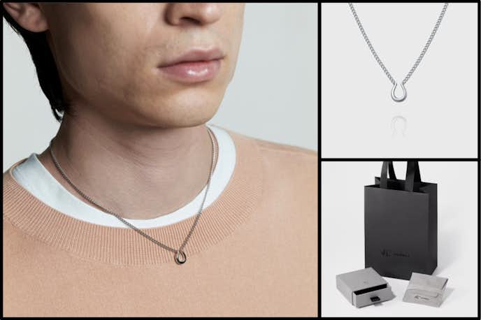 クリスマスプレゼントで彼氏におすすめのネックレスブランドの4℃ HOMME+(ヨンドシーオムプラス)のシルバーネックレス