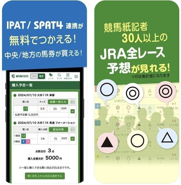 WIN!競馬のプレイ画面