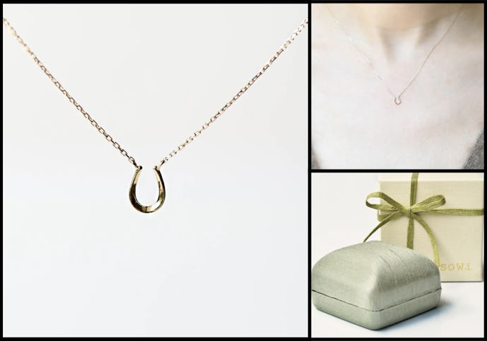 予算2万円台で彼女に贈るネックレスのプレゼントはsowi(ソーイ)のAMULET　馬蹄　ネックレス