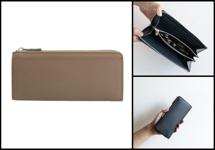 革財布の日本製ブランドのおすすめ：AP×ROO L字ファスナー長財布／MOTHER エトープ