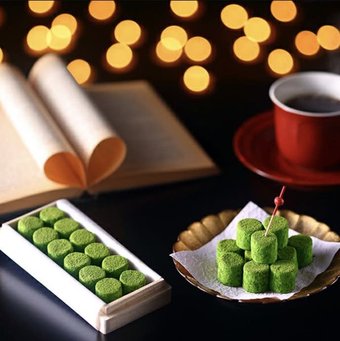 本当に美味しいチョコレート:伊藤久右衛門 宇治抹茶生チョコレート 濃茶のしらべ