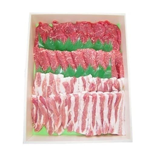 おすすめの群馬県安中市のふるさと納税に上州牛肩・モモ焼肉:とことん豚バラ焼肉セット(合計1kg)