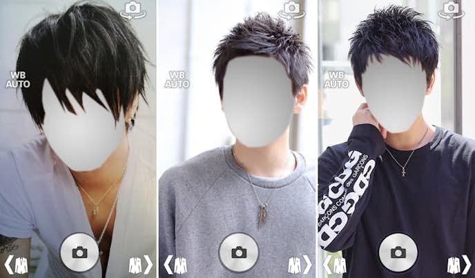 メンズにおすすめのAI髪型シミュレーションアプリは日本人男性のヘアスタイルカメラの写真モンタージュ
