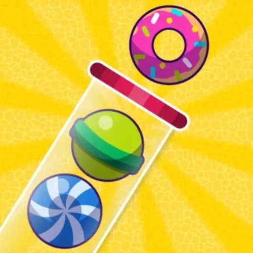 おすすめの無料オフラインパズルゲームアプリにBubble Sort Color Puzzle Game
