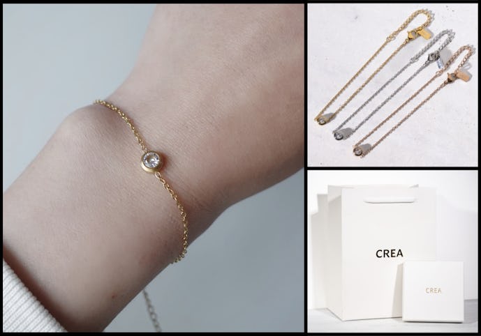 予算6,000円で女性に贈るプレゼントはCREA one stone bracelet