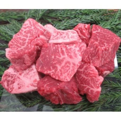 おすすめの岐阜県飛騨市のふるさと納税に飛騨牛5等級ヒレ肉のサイコロステーキ　200g×2P