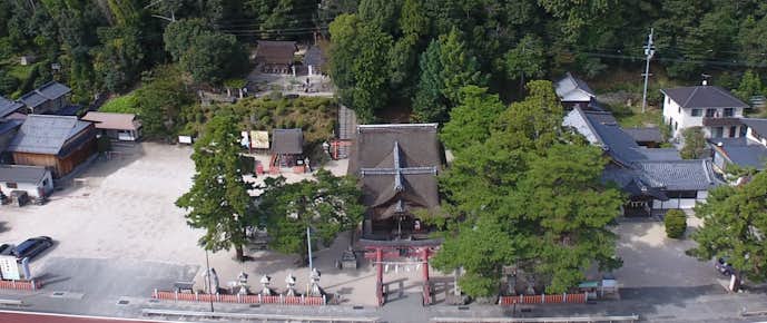 滋賀県のおすすめ観光スポットは白鬚神社