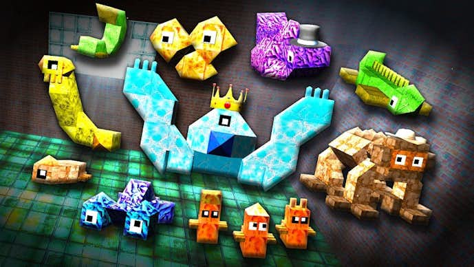 MonsterCrafterのプレイ画面
