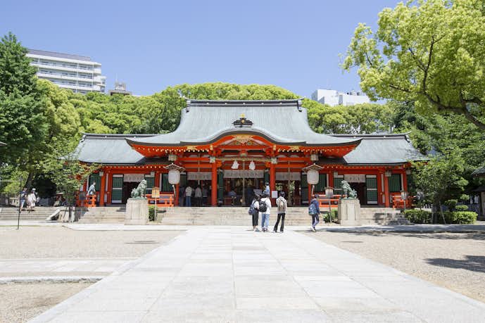 兵庫県のおすすめ観光スポットは生田神社