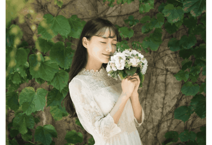 BeautyPlusでポートレート加工した画像