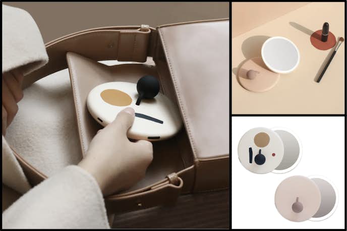 ホワイトデーのお返しにおすすめのMUID(ムイド) HANDHELD MAKEUP MIRROR