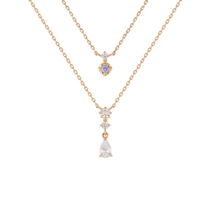 4℃ シルバー ネックレス 2本セット