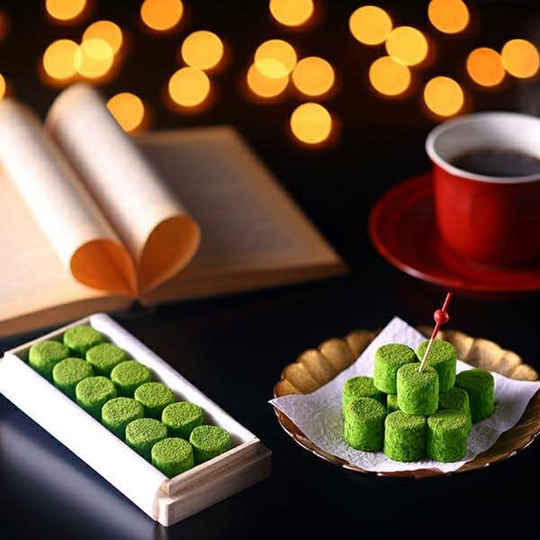 3,000円未満の高級チョコレート:伊藤久右衛門 宇治抹茶生チョコレート_濃茶のしらべ