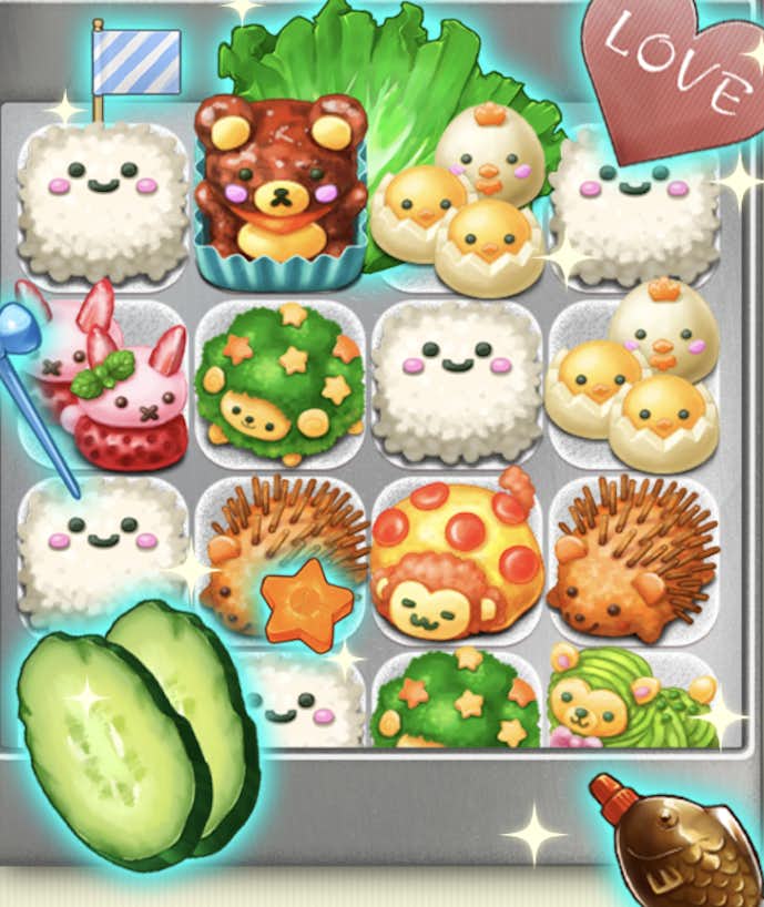 もふもふ！お弁当パズル