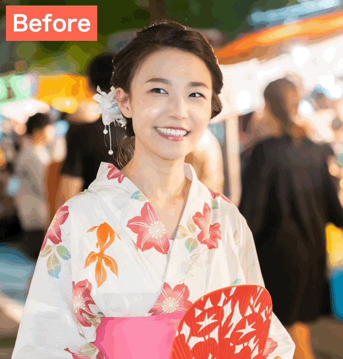 SODAで白加工した画像