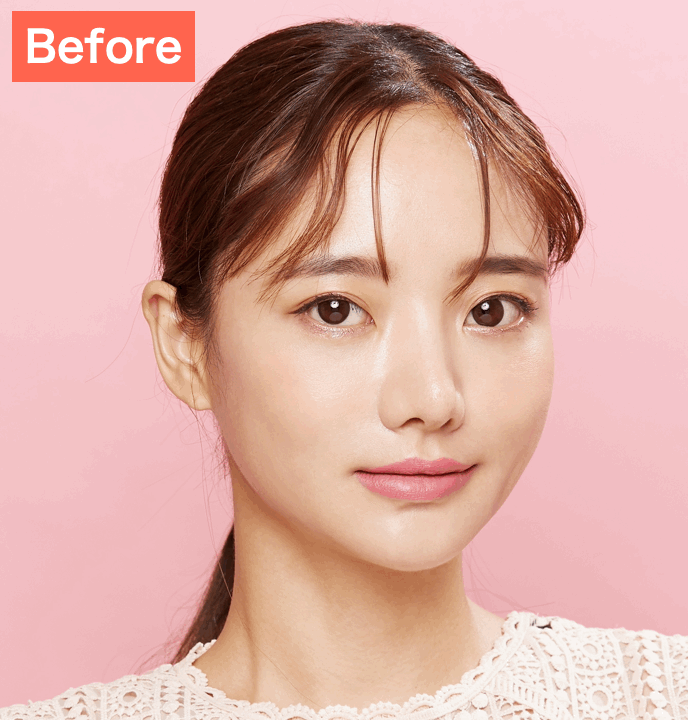 BeautyPlusで自分の顔をAIで加工した画像