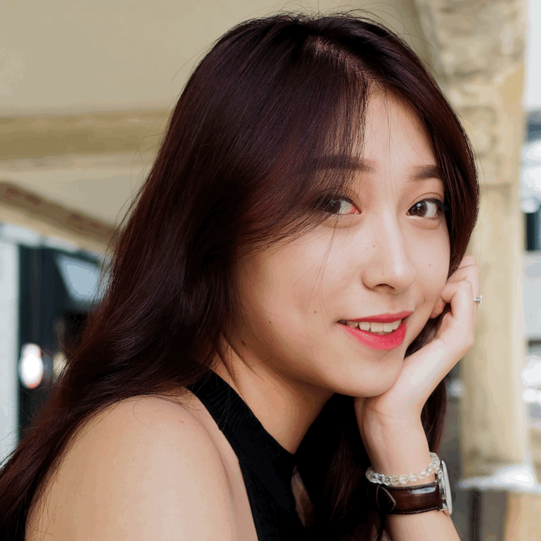 Lemon8で髪色を加工してみた