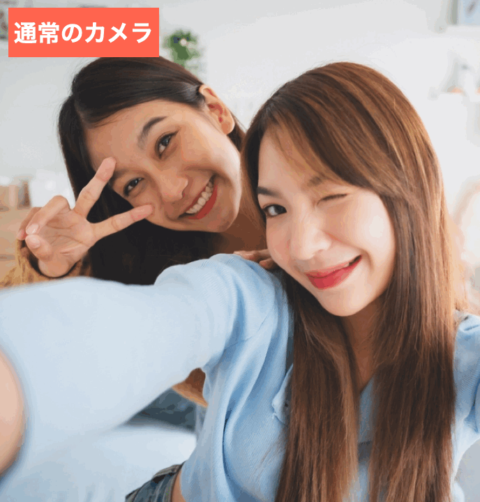 SODAのフィルターで撮影した画像