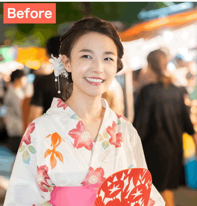 BeautyPlusで背景を削除した画像