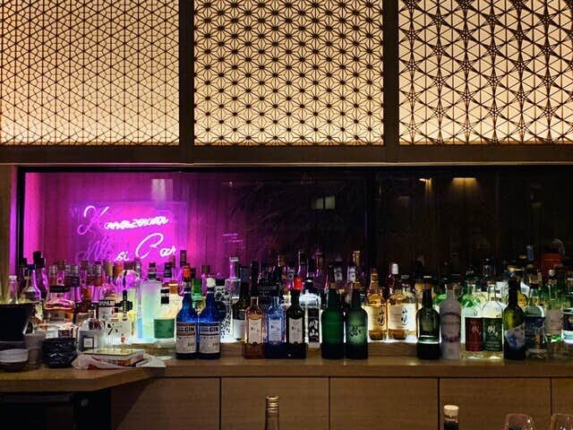 KANAZAWA MUSIC BARの内観