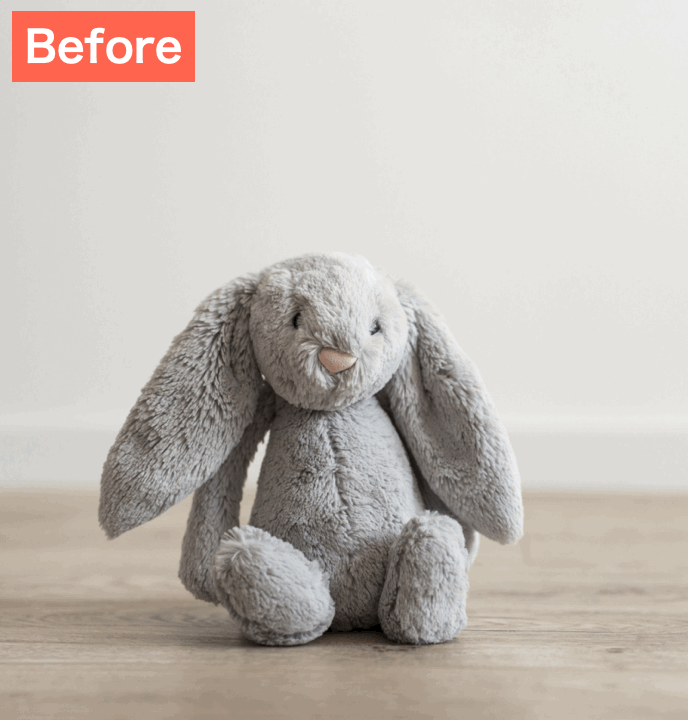 BeautyPlusで写真の背景を白くした画像